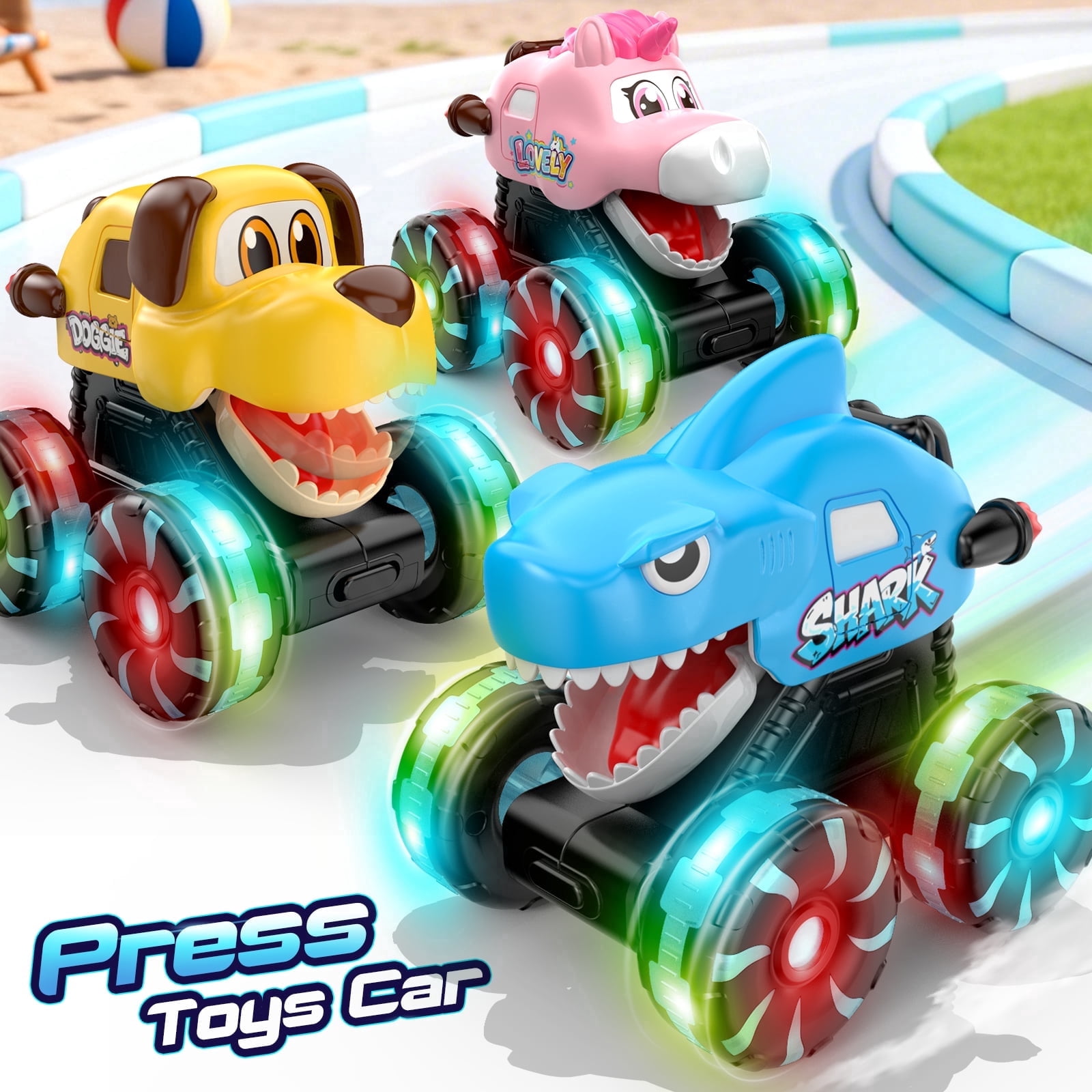 Afuafu Monster Truck 3-Pack